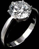 A Tracey's Diamonds signature diamond ring